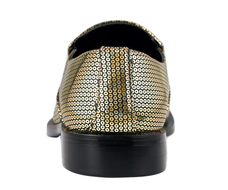 
                      
                        Amali Mason gold metal tip dress shoes​ back
                      
                    