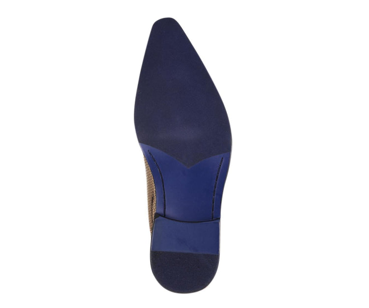 
                      
                        Amali Mason gold metal tip dress shoes​ sole
                      
                    