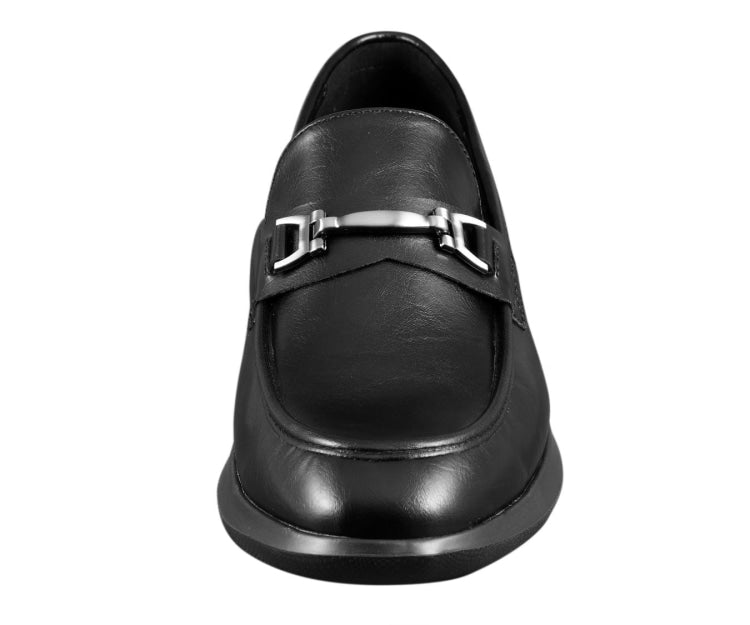 
                      
                        Amali Milo black loafers front
                      
                    
