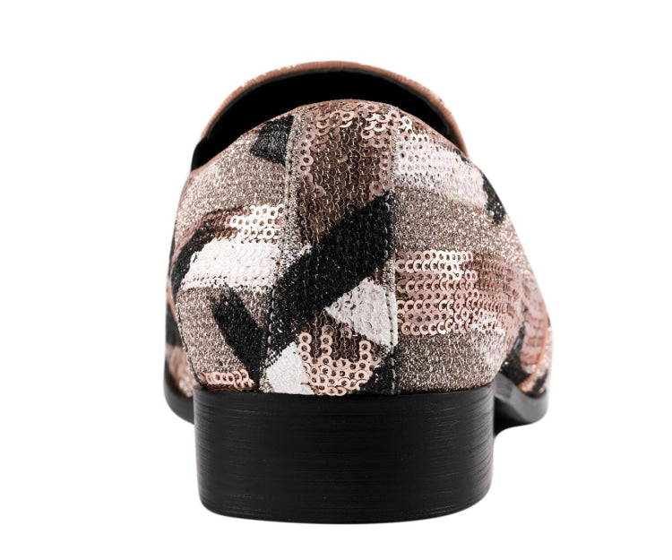 Rose Gold Dress Shoes | Metal Tip Fashion Rose Gold Dress Shoes | Metal Tip Fashion