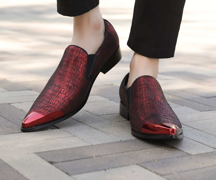 
                      
                        Amali Niven red metal tip shoes life 2
                      
                    