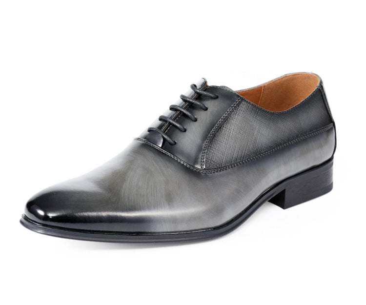 Amali Oso grey oxfords main