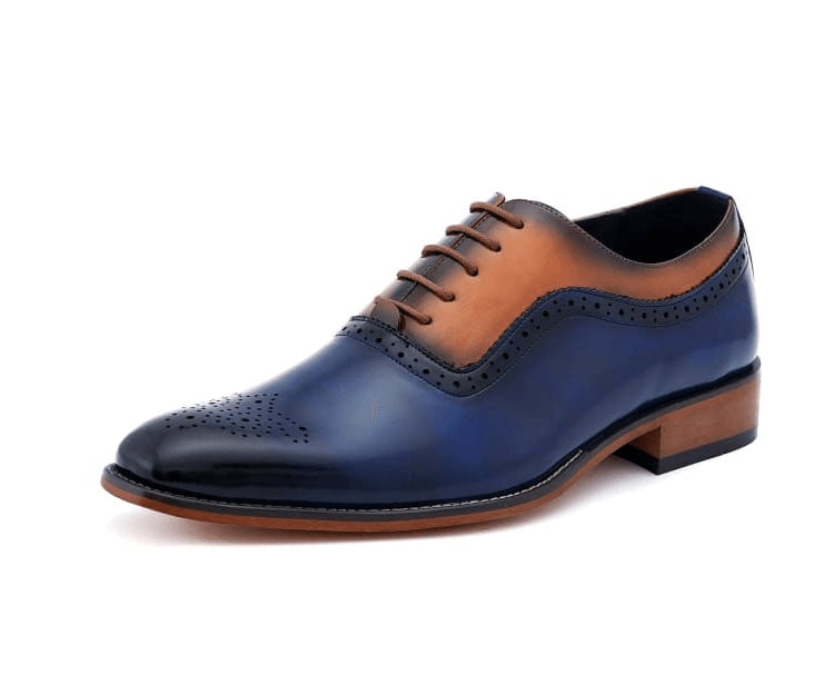 
                      
                        Amali Piedmont navy cap toe oxfords​ main
                      
                    