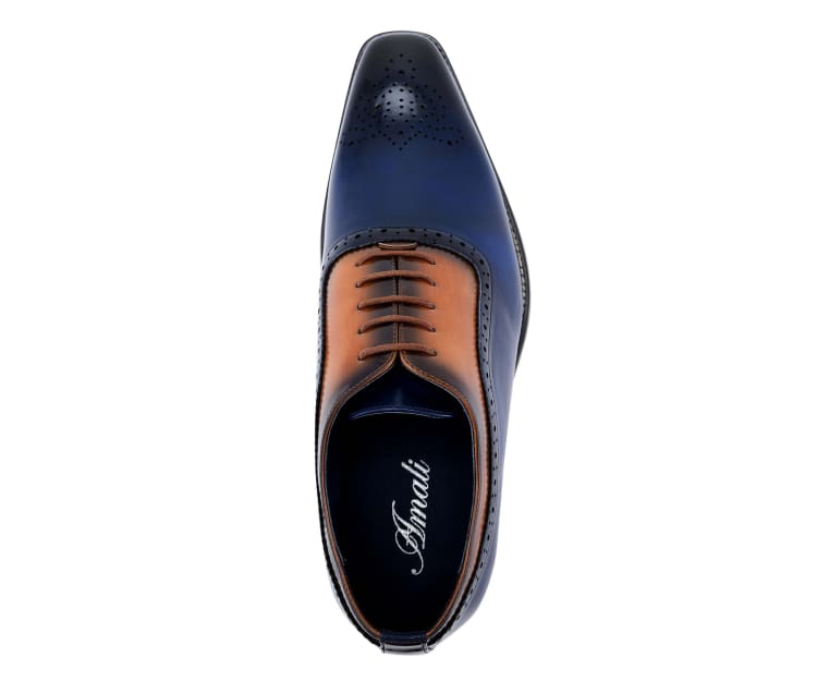 
                      
                        Amali Piedmont navy cap toe oxfords​ top
                      
                    