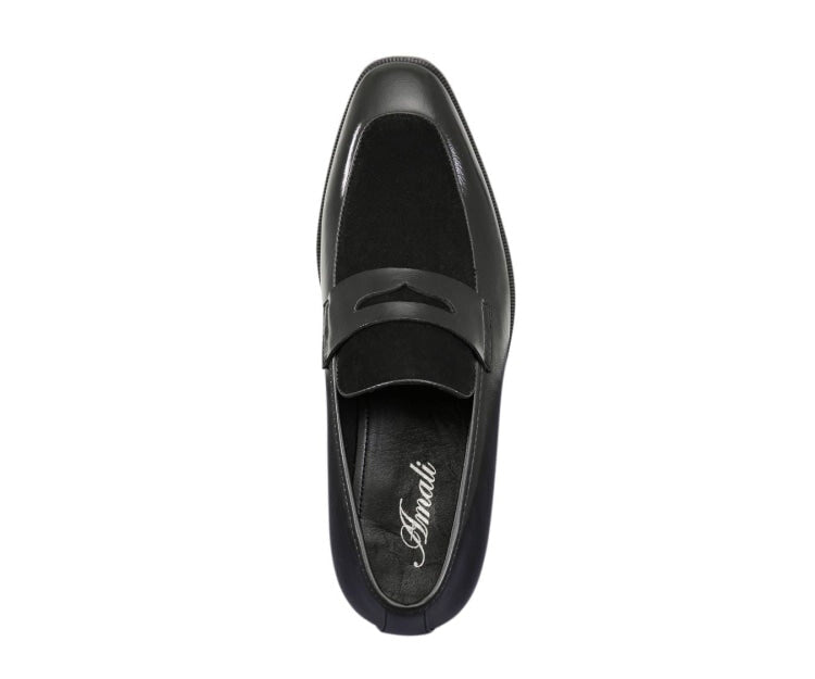 
                      
                        Amali Rian black penny loafers top
                      
                    