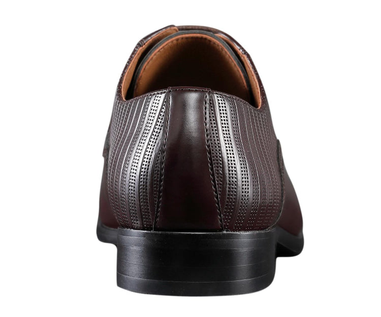 
                      
                        Amali Romeo brown derby dress shoes back
                      
                    