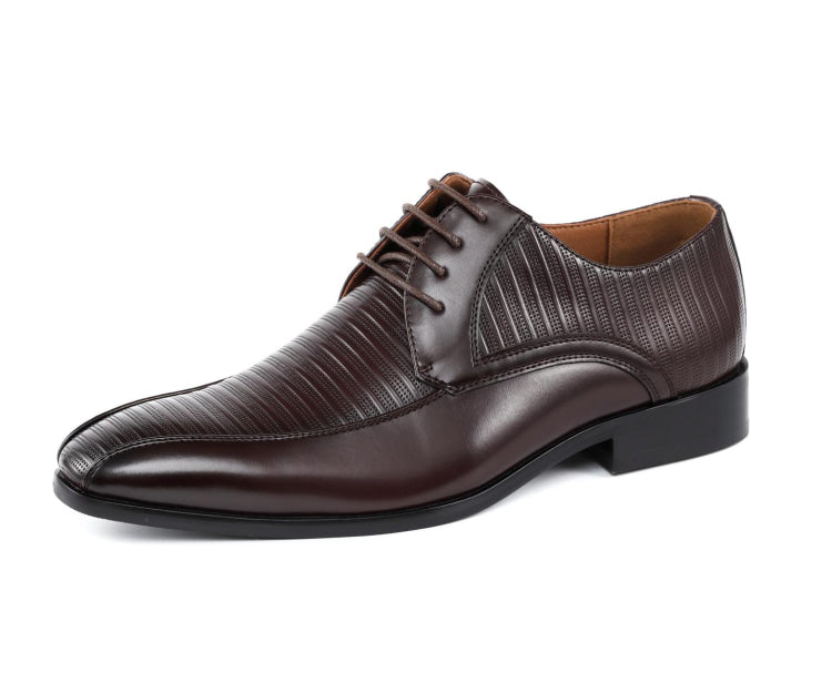 Amali Romeo brown derby dress shoes main