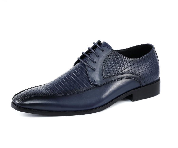 Amali Romeo navy derby dress shoes main