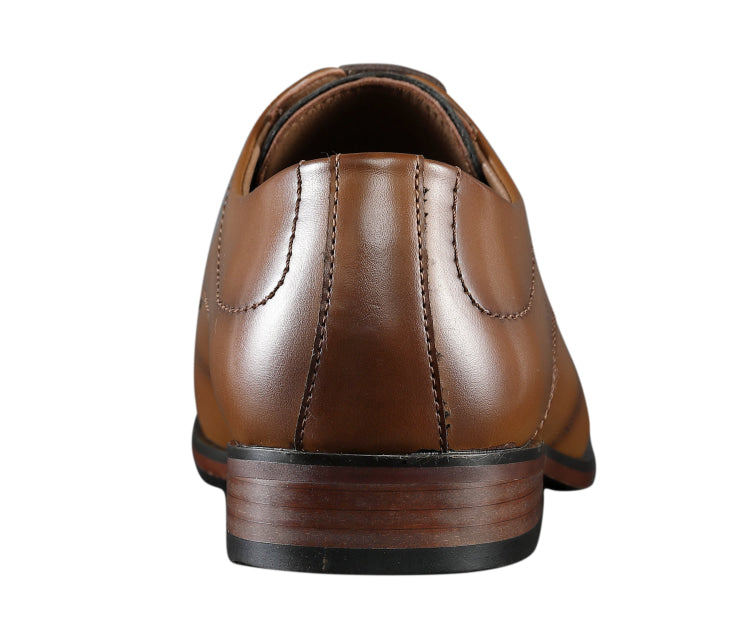 
                      
                        Amali Rui cognac dress shoes back
                      
                    