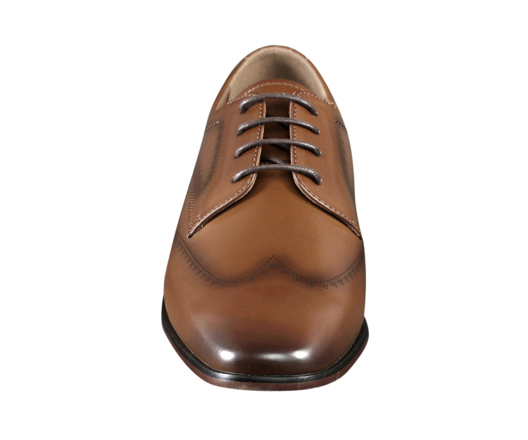 
                      
                        Amali Rui cognac dress shoes front
                      
                    