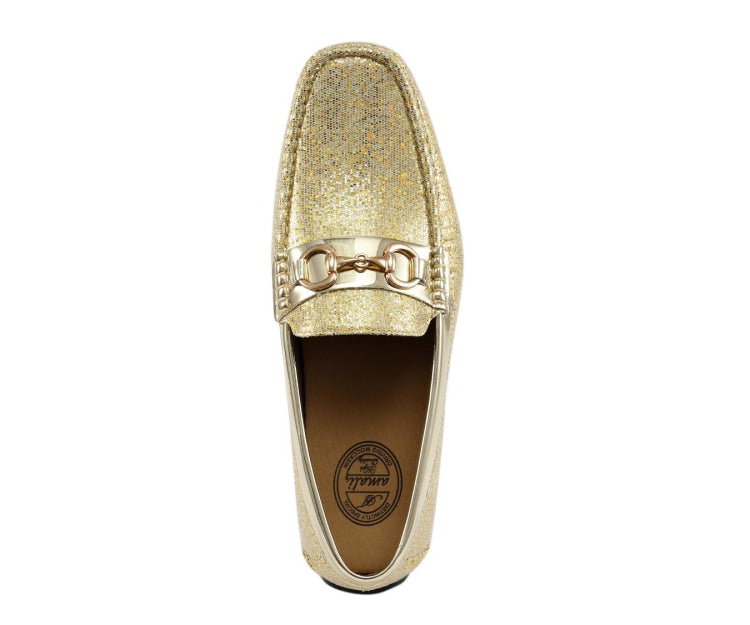 
                      
                        Amali Samson gold metallic loafers top
                      
                    