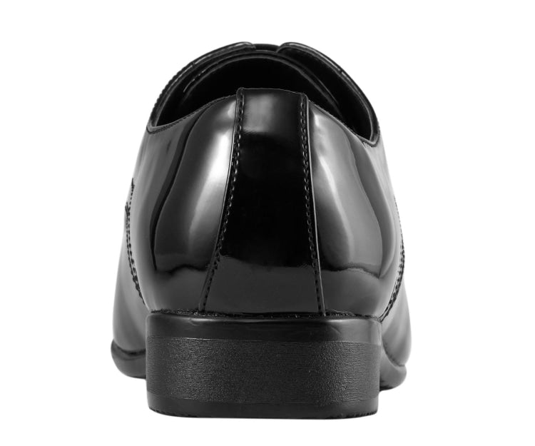 
                      
                        Amali Sean black derby dress shoes back
                      
                    