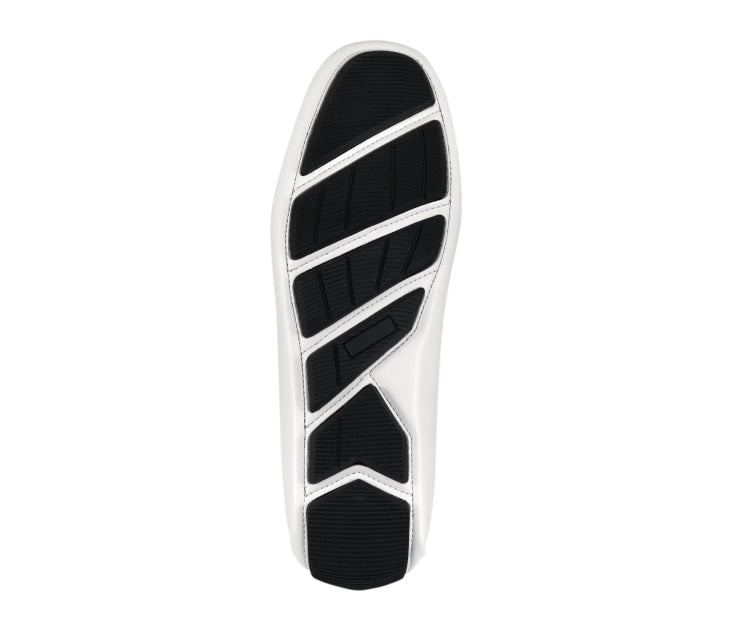 
                      
                        Amali Spear white moccasins sole
                      
                    