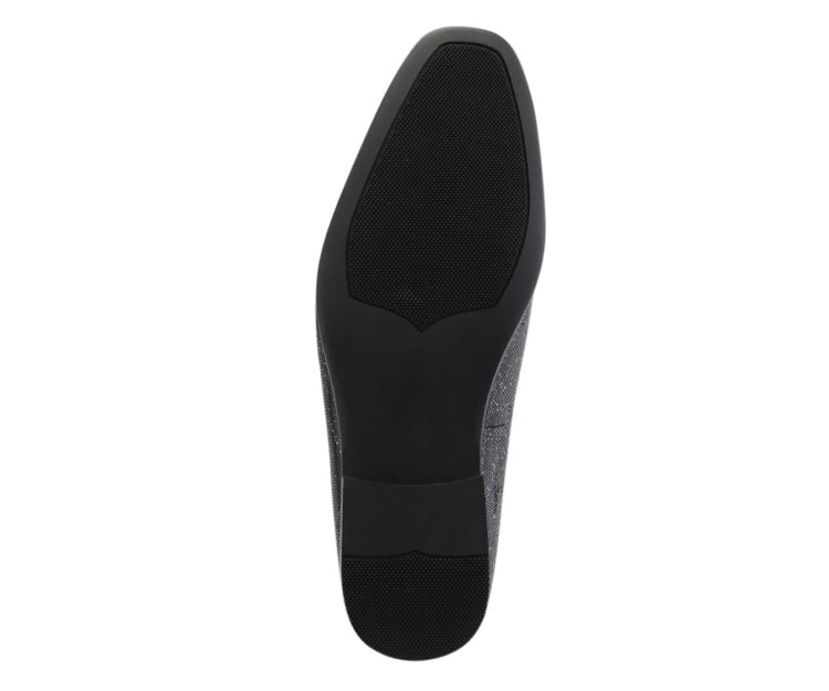 
                      
                        Amali Sutton black glitter loafers sole
                      
                    