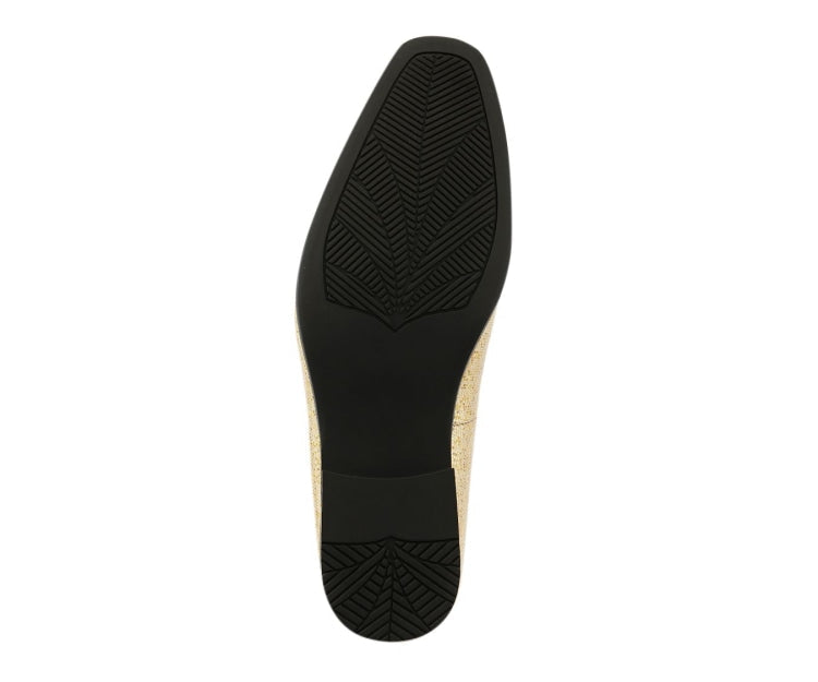 
                      
                        Amali Sutton gold glitter loafers sole
                      
                    