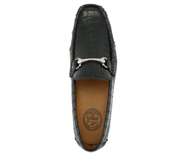 
                      
                        Amali Titus mens black driving loafers top
                      
                    
