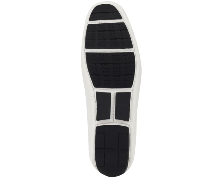 
                      
                        Amali Titus mens white driving loafers sole
                      
                    