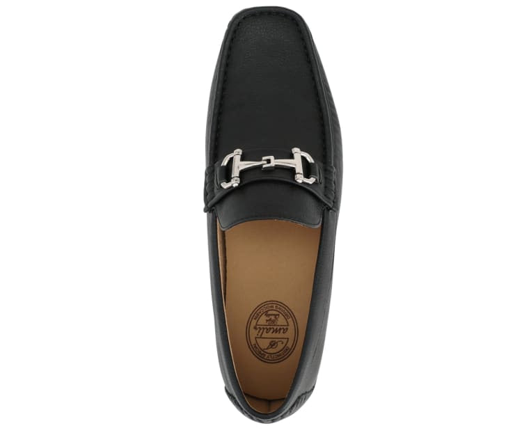 
                      
                        Amali Trentino black moccasins top
                      
                    