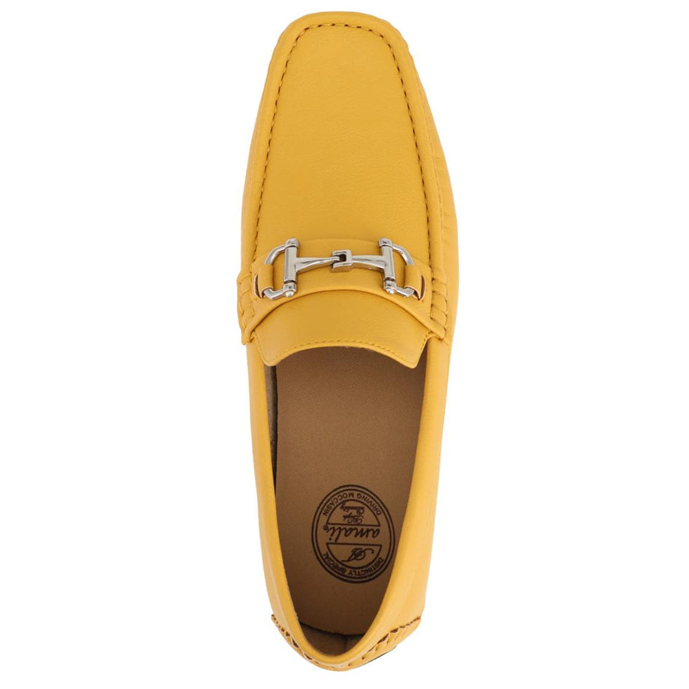 
                      
                        Amali Trentino mustard moccasins top
                      
                    