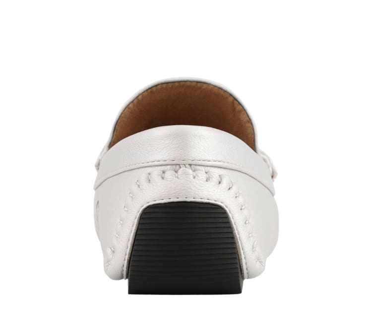 
                      
                        Amali Trentino silver moccasins back
                      
                    