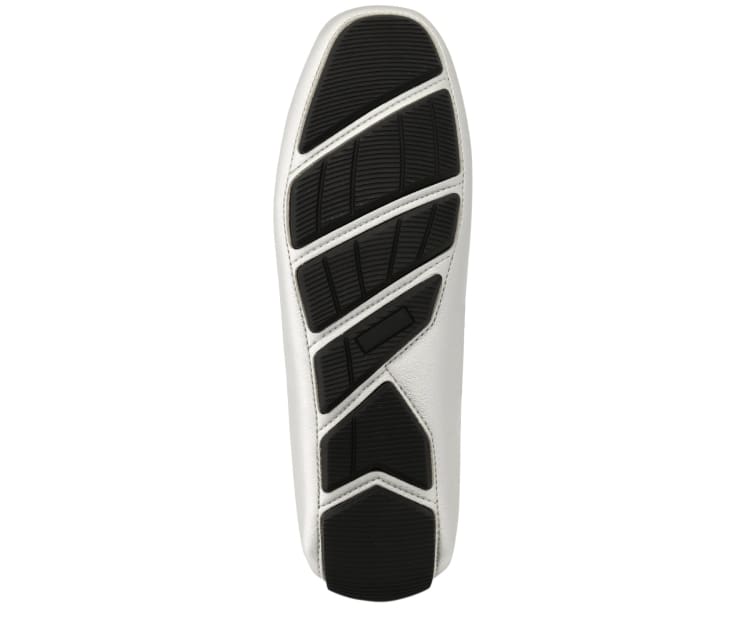 
                      
                        Amali Trentino silver moccasins sole
                      
                    