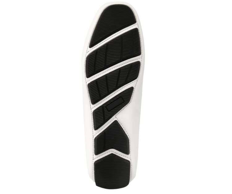 
                      
                        Amali Trentino white moccasins sole
                      
                    