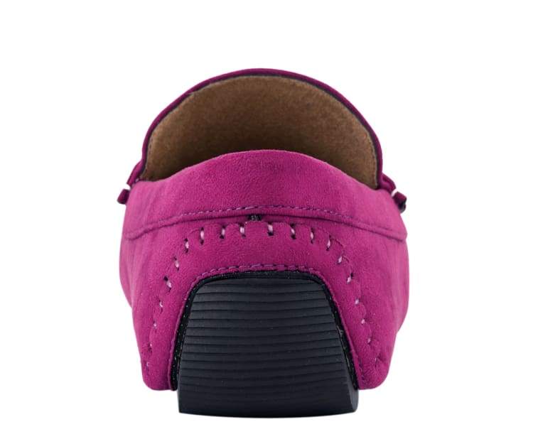 
                      
                        Amali Walken fuchsia driving loafers back
                      
                    