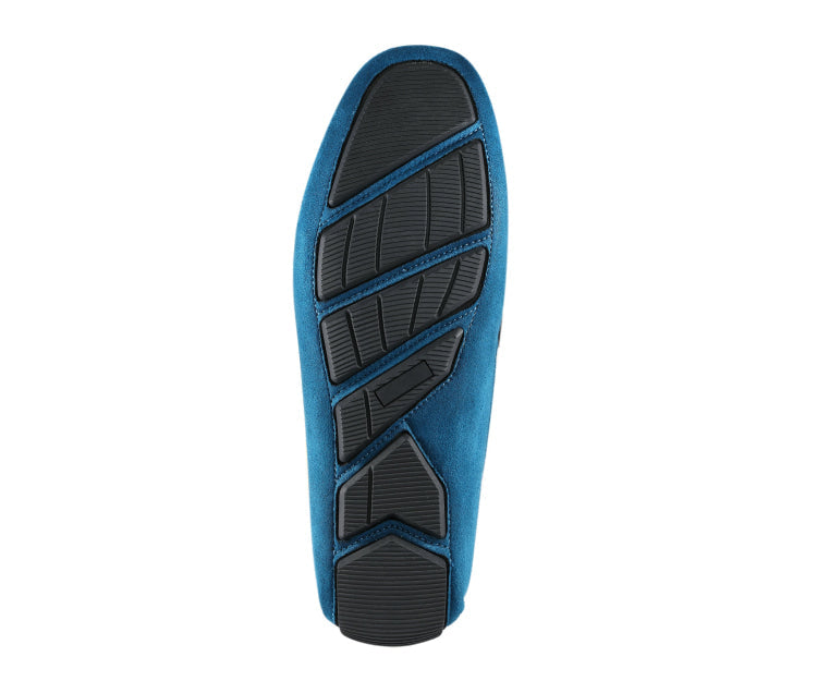 
                      
                        Amali Walken teal driving loafers sole
                      
                    