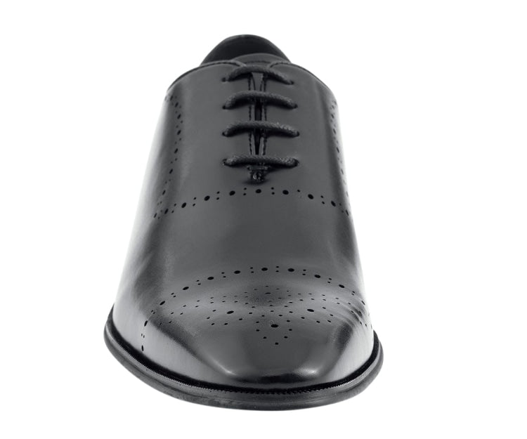 
                      
                        Amali Wyatt black cap toe oxfords front
                      
                    