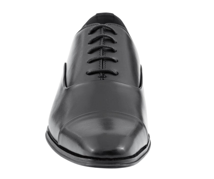 
                      
                        Amali Zyon black cap toe oxford front
                      
                    