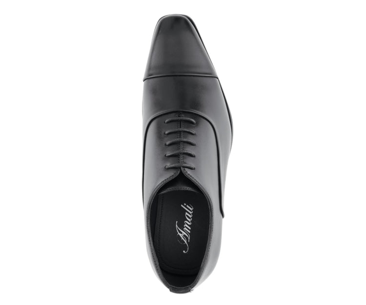 
                      
                        Amali Zyon black cap toe oxford top
                      
                    