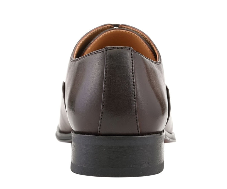 
                      
                        Amali Zyon brown cap toe oxford​ back
                      
                    