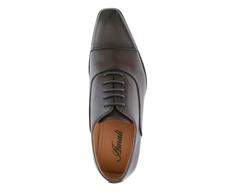 
                      
                        Amali Zyon brown cap toe oxford​ top
                      
                    