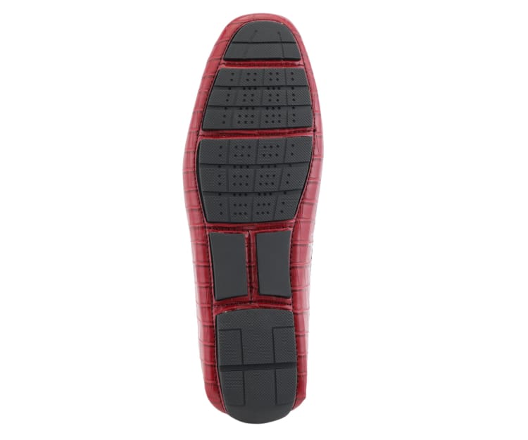 
                      
                        Titus Burgundy Driving Loafers
                      
                    