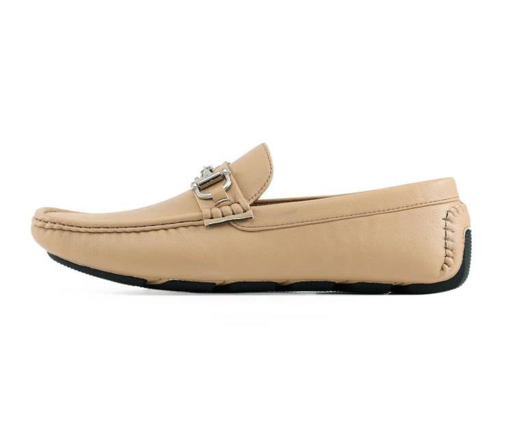 
                      
                        Trentino Taupe Driving Loafers
                      
                    