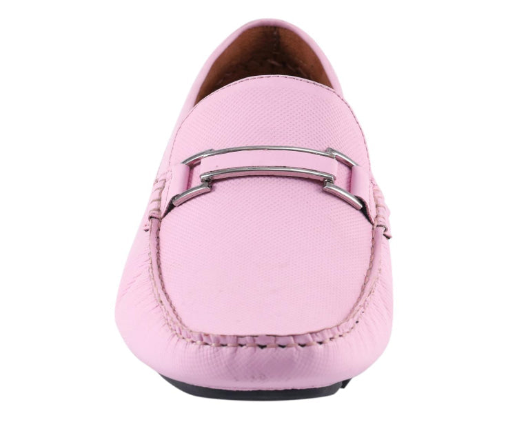 
                      
                        Briggs Pink Bit Driving Loafers
                      
                    