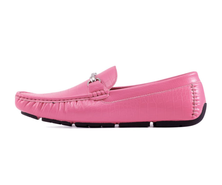 Titus Pink Driving Loafers