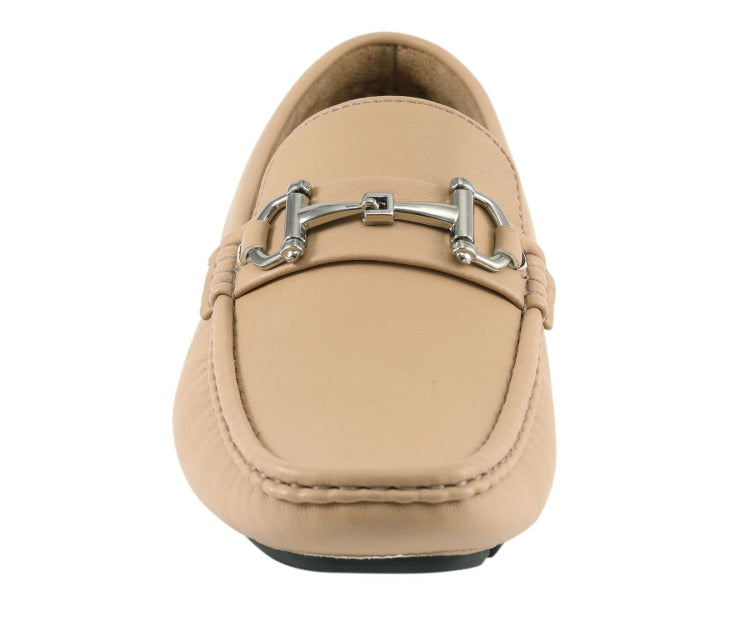 
                      
                        Trentino Taupe Driving Loafers
                      
                    