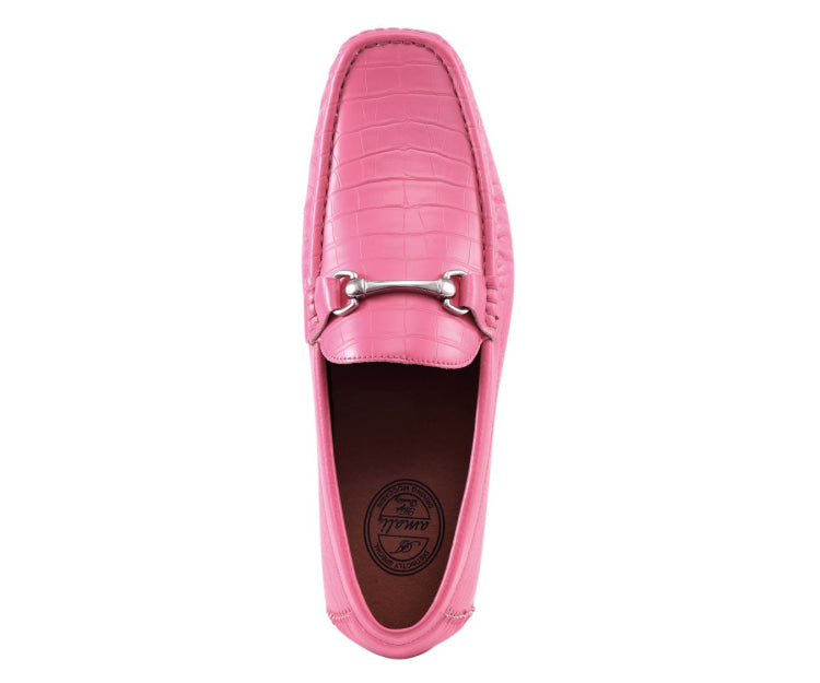 
                      
                        Titus Pink Driving Loafers
                      
                    