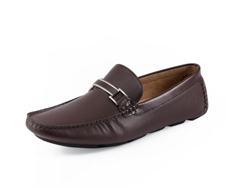 Briggs Brown Bit Driving Loafers