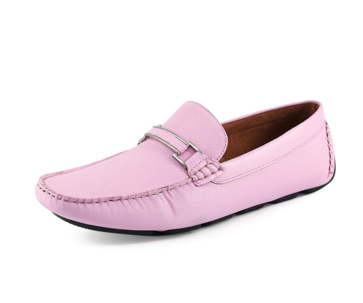 Briggs Pink Bit Driving Loafers