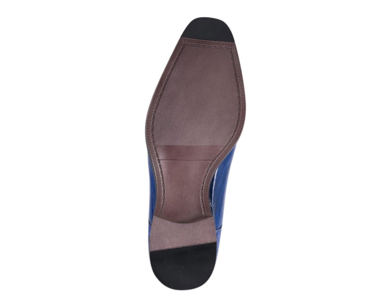 
                      
                        Harvey Royal Alligator Print Oxfords
                      
                    