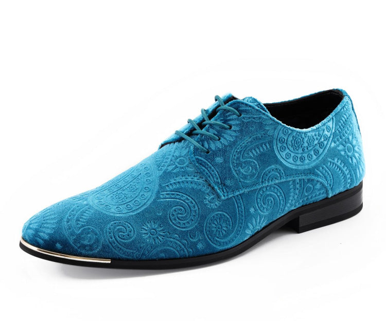 Chadwick Turquoise Derby Shoes