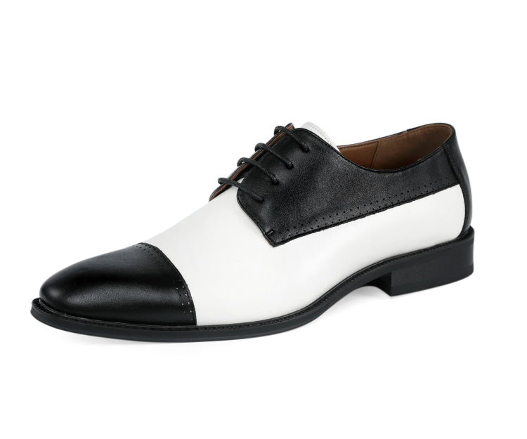 Archer Black and White Spectator Shoes