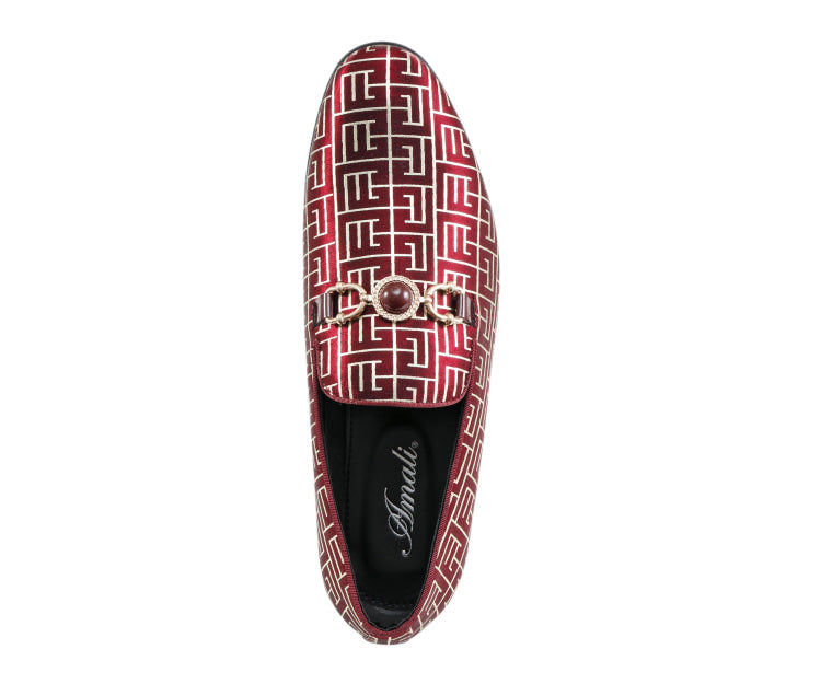 
                      
                        Kazimar Burgundy Designer Loafers
                      
                    
